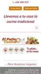 Mobile Screenshot of elpatiococina.com